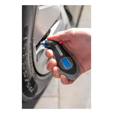 Calibrador Medidor Pressão Digital Pneu 100 Psi Tramontina Foto mini 3