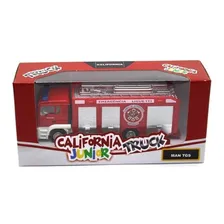 California Junior Truck Caminhão Man Tgs Bombeiros 1:64 Foto mini  3