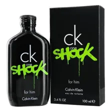 Calvin Klein CK One Shock EDT 100ml para masculino Foto mini  3