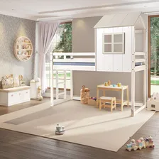 Cama Alta Infantil Cabana Family Casatema Foto mini 1