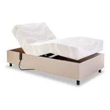 Cama Articulada Motorizada Century Bege 0,90x2,00x0,62 Cm 110V/220V Foto mini 1