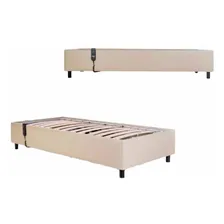 Cama Articulada Motorizada Pilati Zeus - 90x200 Cor Bege Foto mini 2