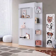 Cama Articulada Solteiro Vertical Com Cv1085 Branco Foto mini 4