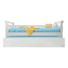 Cama Auxiliar Lila - Branco Foto mini 2