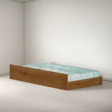 Cama Auxiliar Solteiro Eleganza J&a Móveis Jequitiba Be Foto  mini 1