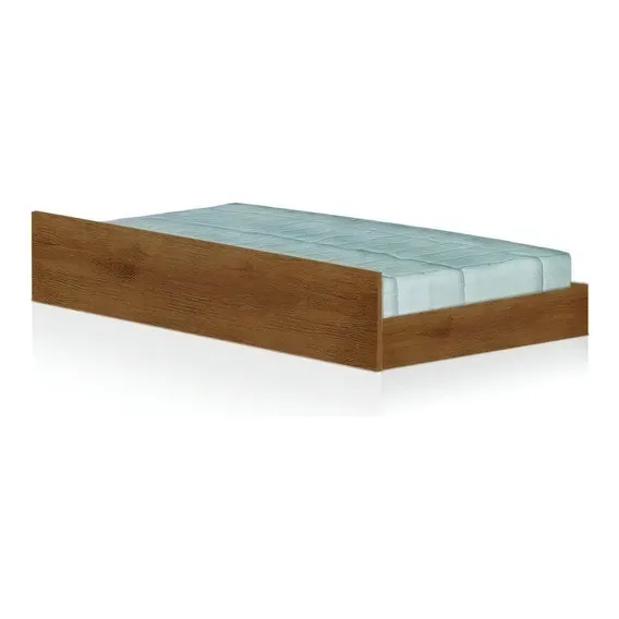 Cama Auxiliar Solteiro Eleganza J&a M贸veis Jequitiba Be Foto 1