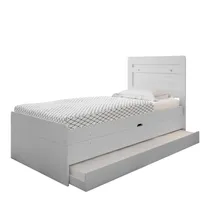 Cama Baú C/ Auxiliar + 2 Colchões De Solteiro Foto mini 4