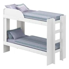 Cama Beliche Solteiro Bia Cimol Branco Foto mini 1