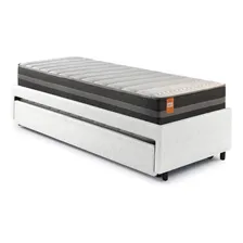 Cama Bicama Box B&g Bicama Box Solteiro Cor Branco Fabricado Em Eucalipto Foto mini 3