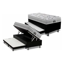 Cama Box Baú C/auxiliar Solteiro: Colchão Ortopédico Probel Foto  mini 1