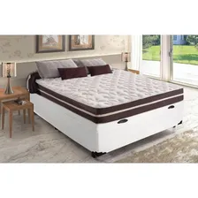 Cama Box Baú Casal + Colchão De Molas Colchões Classic Foto mini 3