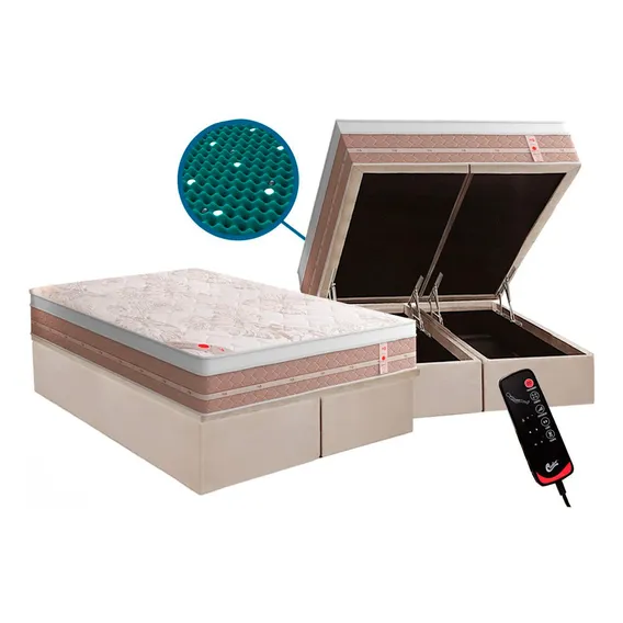 Cama Box Baú Queen Foto 1