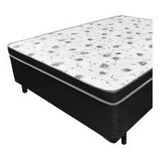 Cama Box Casal Conjugada Unibox - Fabrica De Tudo Cor Preto Foto mini 4