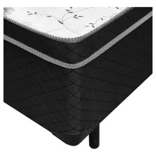 Cama Box Casal Conjugada Unibox - Fabrica De Tudo Cor Preto Foto mini 2
