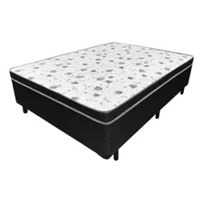 Cama Box Casal Conjugada Unibox - Fabrica De Tudo Cor Preto Foto mini 1