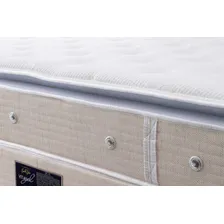 Cama Box + Colchão Castor Solteiro Slx Vitagel Pocket 88x188 Foto mini 4