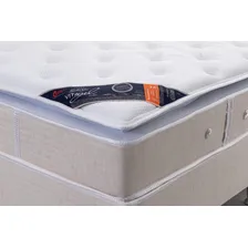 Cama Box + Colchão Castor Solteiro Slx Vitagel Pocket 88x188 Foto mini  3