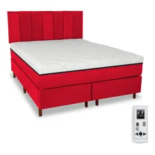 Cama Box + Colchão Magnético Massageador King + Cabeceira Foto  mini 1