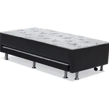 Cama Box Conjugado Solteiro Cama Auxiliar (88x188x37) Foto mini  2