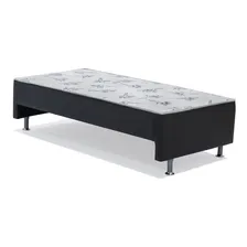 Cama Box Conjugado Solteiro Cama Auxiliar (88x188x37) Foto mini  3