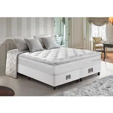 Cama Box King 193x203 Pocket Cama Inbox Confort Snow Foto  mini 1