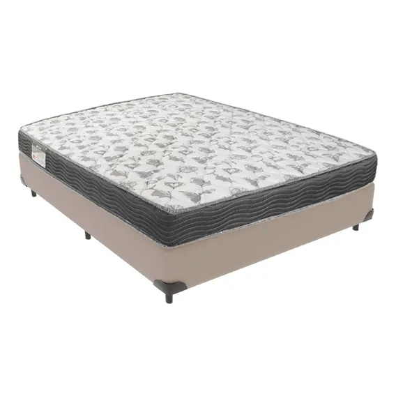 Cama Box Ortobom Iso100 Bege D33 Foto 1