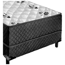 Cama Box Solteiro Conjugada Unyco D28 Ortopédico Floral E.. Cor Branco Foto mini 4