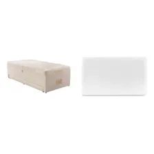 Cama Box Solteiro Conjugado 63x88x188cm Com Db Foto mini 1
