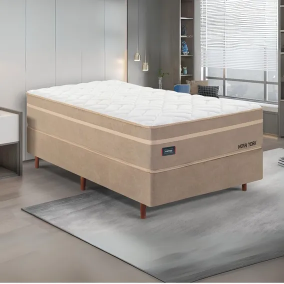 Cama Box Víúvo(a) Molas Ensacadas Tecnologia Gel Foto 1