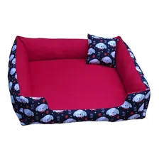 Cama Cachorro 70x70 Cama Pra Cachorro Grande Com Ziper Cor Vermelho Foto mini 1
