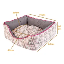 Cama Cachorro Gigante 80x70 Caminha Grande Lavável Fofinha Foto mini 4