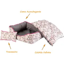 Cama Cachorro Gigante 80x70 Caminha Grande Lavável Fofinha Foto mini  2