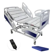 Cama Cama Hospitalar Eletrica 8 Movimentos Motorizada Com Elevação De Leito + Colchão + Controle Foto mini 2
