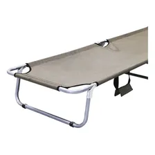 Cama Camping Dobrável Nautika Kayman Solteiro Cor Cinza Foto mini 3
