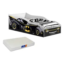 Cama Carro Juvenil Vingadores 11 Com Colchão Cor Branco Batman Foto mini 1