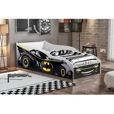 Cama Carro Juvenil Vingadores 11 Com Colchão Cor Branco Batman Foto mini 2