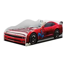 Cama Carro Solteira Homem Aranha Confortável Para Meninos Com Colchão Incluso - Lv Móveis Foto mini 2