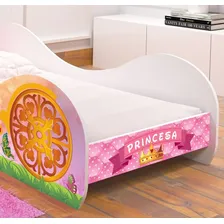 Cama Carruagem Adesivada Solteiro - Princesa Encantada Linda Foto mini 4