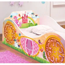 Cama Carruagem Adesivada Solteiro - Princesa Encantada Linda Foto mini 3