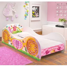 Cama Carruagem Adesivada Solteiro - Princesa Encantada Linda Foto mini 1