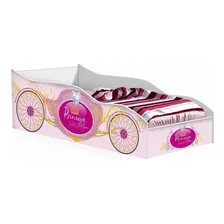 Cama Carruagem Rosa Fd Foto mini 2