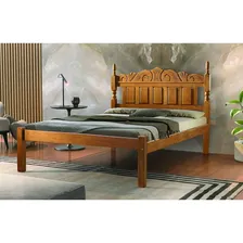 Cama Casal Torneada Entalhada Madeira Sucupira Cera Braznelo Foto mini 2
