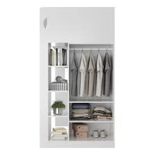Cama Com Armário 4 Nichos 1 Mesa Escritório 2 Gavetas 2 Wt Foto mini 4