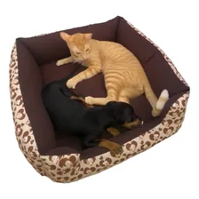 Cama De Cachorro Caminha Pet Pra Cachorro Ou Gato 60x60 Cor Rosa Foto mini  2