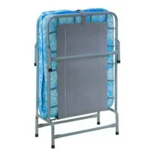 Cama Dobrável Solteiro Com Colchão Suporta Até 90kg Foto mini 2