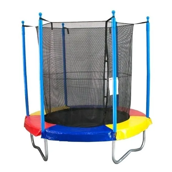 Cama elástica pula pula infantil trampolim Yeladim 1,83m Slim Foto 1