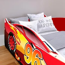 Cama Em Formato De Carro 100% Mdf Infantil - Modelos Cor Vermelho Foto mini 4