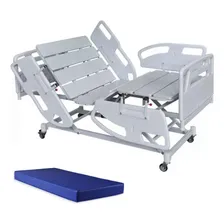 Cama Hospitalar Elétrica 8 Movimentos Motorizada Com Regulagem De Altura Com Colchão D33 Foto mini 4