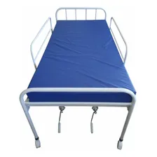 Cama Hospitalar Manual Fawler 200kg + Colchão Hospitalar D28 Foto mini 2