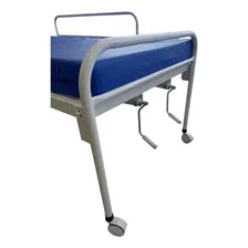 Cama Hospitalar Manual Fawler 200kg + Colchão Hospitalar D28 Foto mini 3